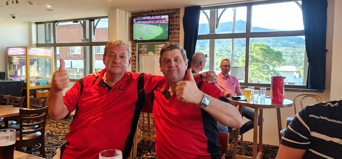 Members at the Balgownie Hotel